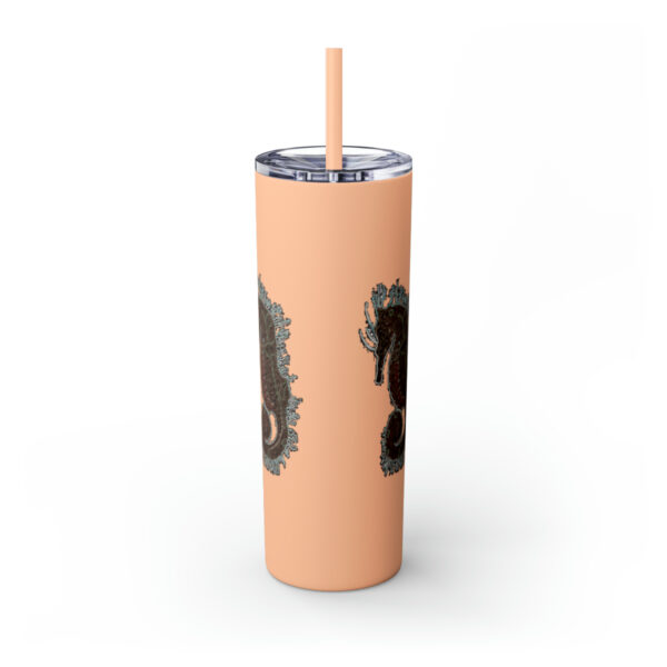 'Electric Seahorse Sea Life Series”™ Skinny Tumbler with Straw, 20oz, Seahorse Tumbler, Seahorse Cup, Seahorse Travel Mug, 20oz Travel Mug, Seahorse Tumbler, Seahorse Travel Mug, 20oz Tumbler, Seahorse Travel Cup, Spillproof Cup, Spill Proof Travel Mug, Seahorse Spill Proof Cup - Image 13