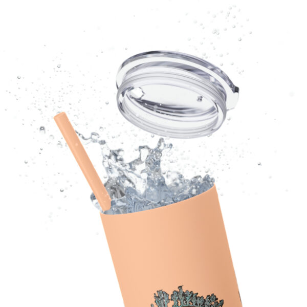 'Electric Seahorse Sea Life Series”™ Skinny Tumbler with Straw, 20oz, Seahorse Tumbler, Seahorse Cup, Seahorse Travel Mug, 20oz Travel Mug, Seahorse Tumbler, Seahorse Travel Mug, 20oz Tumbler, Seahorse Travel Cup, Spillproof Cup, Spill Proof Travel Mug, Seahorse Spill Proof Cup - Image 18