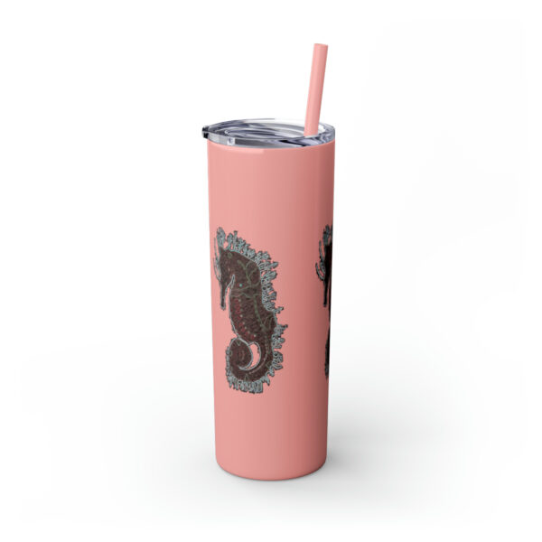 'Electric Seahorse Sea Life Series”™ Skinny Tumbler with Straw, 20oz, Seahorse Tumbler, Seahorse Cup, Seahorse Travel Mug, 20oz Travel Mug, Seahorse Tumbler, Seahorse Travel Mug, 20oz Tumbler, Seahorse Travel Cup, Spillproof Cup, Spill Proof Travel Mug, Seahorse Spill Proof Cup - Image 21