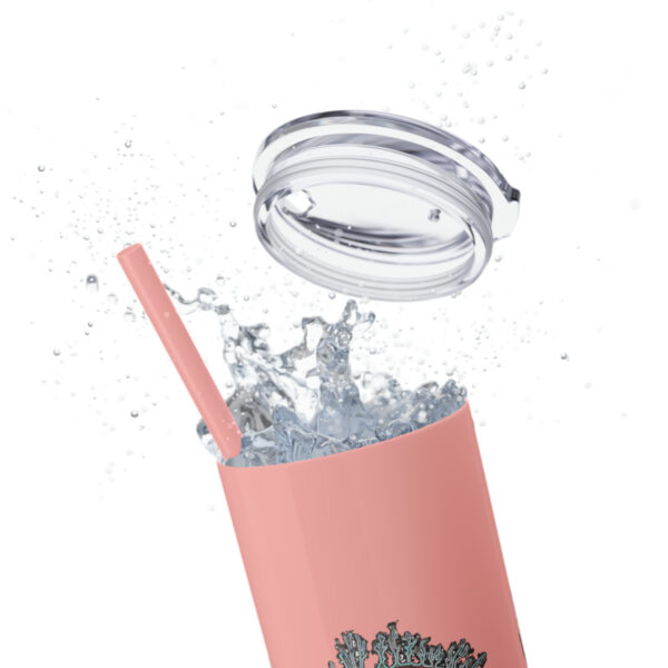 'Electric Seahorse Sea Life Series”™ Skinny Tumbler with Straw, 20oz, Seahorse Tumbler, Seahorse Cup, Seahorse Travel Mug, 20oz Travel Mug, Seahorse Tumbler, Seahorse Travel Mug, 20oz Tumbler, Seahorse Travel Cup, Spillproof Cup, Spill Proof Travel Mug, Seahorse Spill Proof Cup - Image 27