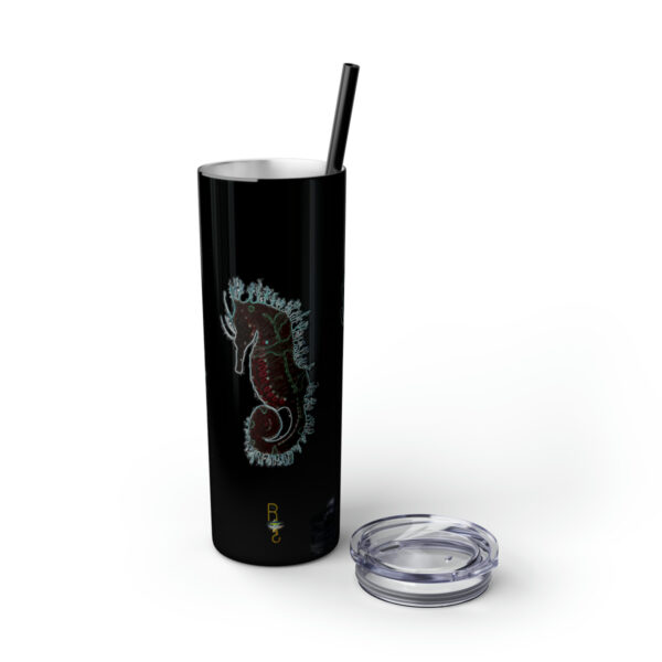 'Electric Seahorse Sea Life Series”™ Skinny Tumbler with Straw, 20oz, Seahorse Tumbler, Seahorse Cup, Seahorse Travel Mug, 20oz Travel Mug, Seahorse Tumbler, Seahorse Travel Mug, 20oz Tumbler, Seahorse Travel Cup, Spillproof Cup, Spill Proof Travel Mug, Seahorse Spill Proof Cup - Image 34