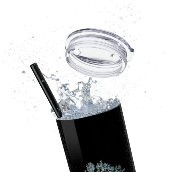 'Electric Seahorse Sea Life Series”™ Skinny Tumbler with Straw, 20oz, Seahorse Tumbler, Seahorse Cup, Seahorse Travel Mug, 20oz Travel Mug, Seahorse Tumbler, Seahorse Travel Mug, 20oz Tumbler, Seahorse Travel Cup, Spillproof Cup, Spill Proof Travel Mug, Seahorse Spill Proof Cup - Image 36