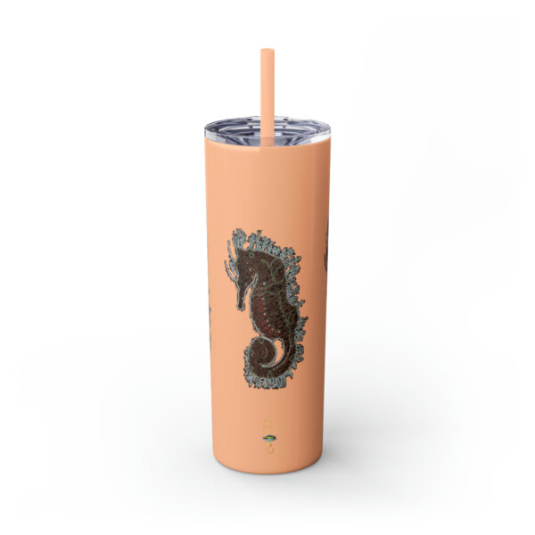 'Electric Seahorse Sea Life Series”™ Skinny Tumbler with Straw, 20oz, Seahorse Tumbler, Seahorse Cup, Seahorse Travel Mug, 20oz Travel Mug, Seahorse Tumbler, Seahorse Travel Mug, 20oz Tumbler, Seahorse Travel Cup, Spillproof Cup, Spill Proof Travel Mug, Seahorse Spill Proof Cup - Image 38