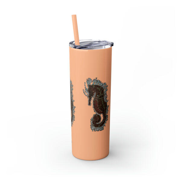 'Electric Seahorse Sea Life Series”™ Skinny Tumbler with Straw, 20oz, Seahorse Tumbler, Seahorse Cup, Seahorse Travel Mug, 20oz Travel Mug, Seahorse Tumbler, Seahorse Travel Mug, 20oz Tumbler, Seahorse Travel Cup, Spillproof Cup, Spill Proof Travel Mug, Seahorse Spill Proof Cup - Image 41