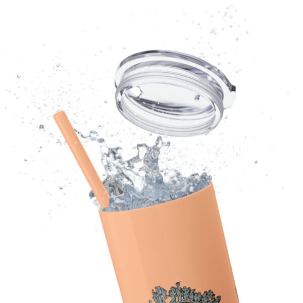 'Electric Seahorse Sea Life Series”™ Skinny Tumbler with Straw, 20oz, Seahorse Tumbler, Seahorse Cup, Seahorse Travel Mug, 20oz Travel Mug, Seahorse Tumbler, Seahorse Travel Mug, 20oz Tumbler, Seahorse Travel Cup, Spillproof Cup, Spill Proof Travel Mug, Seahorse Spill Proof Cup - Image 45