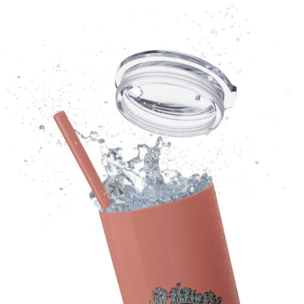 'Electric Seahorse Sea Life Series”™ Skinny Tumbler with Straw, 20oz, Seahorse Tumbler, Seahorse Cup, Seahorse Travel Mug, 20oz Travel Mug, Seahorse Tumbler, Seahorse Travel Mug, 20oz Tumbler, Seahorse Travel Cup, Spillproof Cup, Spill Proof Travel Mug, Seahorse Spill Proof Cup - Image 54