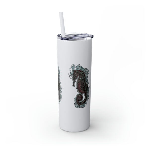 'Electric Seahorse Sea Life Series”™ Skinny Tumbler with Straw, 20oz, Seahorse Tumbler, Seahorse Cup, Seahorse Travel Mug, 20oz Travel Mug, Seahorse Tumbler, Seahorse Travel Mug, 20oz Tumbler, Seahorse Travel Cup, Spillproof Cup, Spill Proof Travel Mug, Seahorse Spill Proof Cup - Image 59