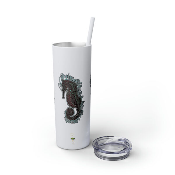 'Electric Seahorse Sea Life Series”™ Skinny Tumbler with Straw, 20oz, Seahorse Tumbler, Seahorse Cup, Seahorse Travel Mug, 20oz Travel Mug, Seahorse Tumbler, Seahorse Travel Mug, 20oz Tumbler, Seahorse Travel Cup, Spillproof Cup, Spill Proof Travel Mug, Seahorse Spill Proof Cup - Image 61