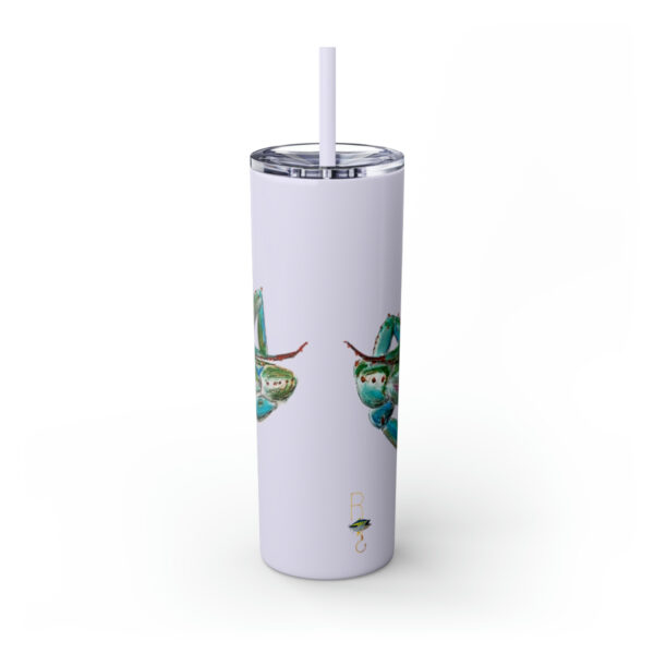 " Carolina Blue Sea Life Series”™ Skinny Tumbler with Straw, 20oz, Blue Crab Tumbler, Cup, Crab Travel Mug, Blue Crab Travel Mug, 20oz Tumbler, Crab Travel Mug, Crab Tumbler, Crab Travel Cup, Spillproof Cup, Spill Proof Travel Mug, Crab Spill Proof Cup - Image 67