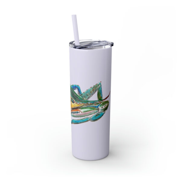 " Carolina Blue Sea Life Series”™ Skinny Tumbler with Straw, 20oz, Blue Crab Tumbler, Cup, Crab Travel Mug, Blue Crab Travel Mug, 20oz Tumbler, Crab Travel Mug, Crab Tumbler, Crab Travel Cup, Spillproof Cup, Spill Proof Travel Mug, Crab Spill Proof Cup - Image 68