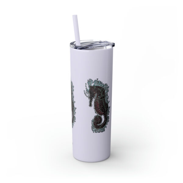 'Electric Seahorse Sea Life Series”™ Skinny Tumbler with Straw, 20oz, Seahorse Tumbler, Seahorse Cup, Seahorse Travel Mug, 20oz Travel Mug, Seahorse Tumbler, Seahorse Travel Mug, 20oz Tumbler, Seahorse Travel Cup, Spillproof Cup, Spill Proof Travel Mug, Seahorse Spill Proof Cup - Image 68