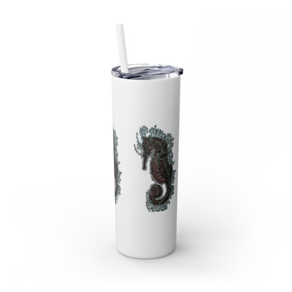 'Electric Seahorse Sea Life Series”™ Skinny Tumbler with Straw, 20oz, Seahorse Tumbler, Seahorse Cup, Seahorse Travel Mug, 20oz Travel Mug, Seahorse Tumbler, Seahorse Travel Mug, 20oz Tumbler, Seahorse Travel Cup, Spillproof Cup, Spill Proof Travel Mug, Seahorse Spill Proof Cup - Image 77