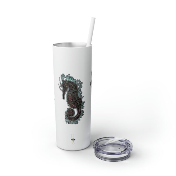 'Electric Seahorse Sea Life Series”™ Skinny Tumbler with Straw, 20oz, Seahorse Tumbler, Seahorse Cup, Seahorse Travel Mug, 20oz Travel Mug, Seahorse Tumbler, Seahorse Travel Mug, 20oz Tumbler, Seahorse Travel Cup, Spillproof Cup, Spill Proof Travel Mug, Seahorse Spill Proof Cup - Image 79