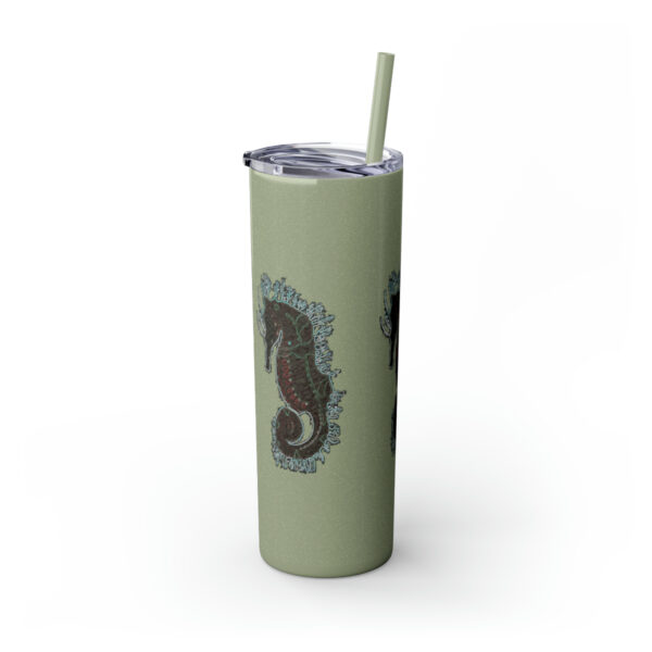 'Electric Seahorse Sea Life Series”™ Skinny Tumbler with Straw, 20oz, Seahorse Tumbler, Seahorse Cup, Seahorse Travel Mug, 20oz Travel Mug, Seahorse Tumbler, Seahorse Travel Mug, 20oz Tumbler, Seahorse Travel Cup, Spillproof Cup, Spill Proof Travel Mug, Seahorse Spill Proof Cup - Image 93