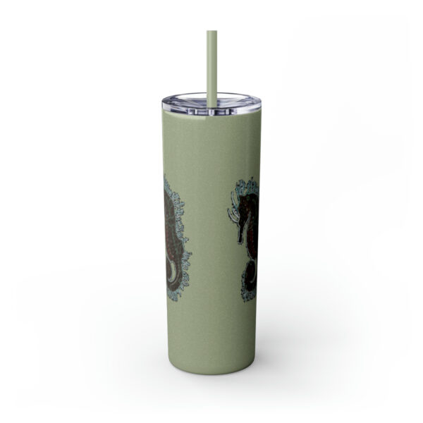 'Electric Seahorse Sea Life Series”™ Skinny Tumbler with Straw, 20oz, Seahorse Tumbler, Seahorse Cup, Seahorse Travel Mug, 20oz Travel Mug, Seahorse Tumbler, Seahorse Travel Mug, 20oz Tumbler, Seahorse Travel Cup, Spillproof Cup, Spill Proof Travel Mug, Seahorse Spill Proof Cup - Image 94