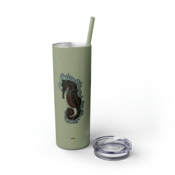 'Electric Seahorse Sea Life Series”™ Skinny Tumbler with Straw, 20oz, Seahorse Tumbler, Seahorse Cup, Seahorse Travel Mug, 20oz Travel Mug, Seahorse Tumbler, Seahorse Travel Mug, 20oz Tumbler, Seahorse Travel Cup, Spillproof Cup, Spill Proof Travel Mug, Seahorse Spill Proof Cup - Image 97