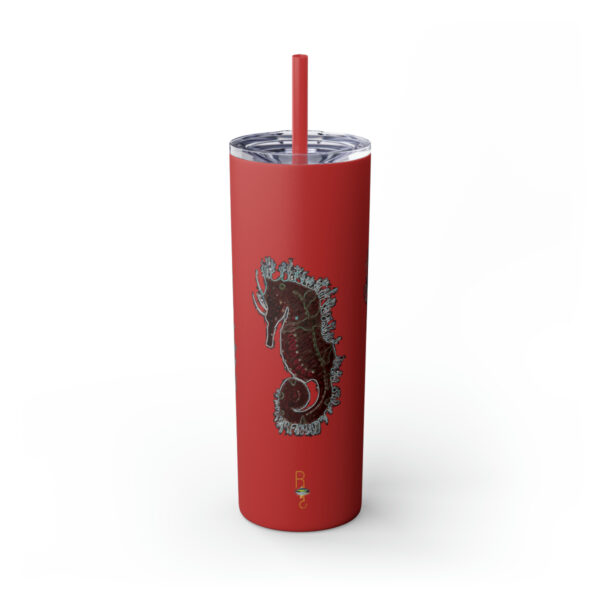 'Electric Seahorse Sea Life Series”™ Skinny Tumbler with Straw, 20oz, Seahorse Tumbler, Seahorse Cup, Seahorse Travel Mug, 20oz Travel Mug, Seahorse Tumbler, Seahorse Travel Mug, 20oz Tumbler, Seahorse Travel Cup, Spillproof Cup, Spill Proof Travel Mug, Seahorse Spill Proof Cup - Image 101