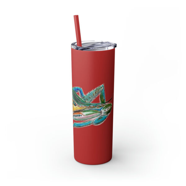 " Carolina Blue Sea Life Series”™ Skinny Tumbler with Straw, 20oz, Blue Crab Tumbler, Cup, Crab Travel Mug, Blue Crab Travel Mug, 20oz Tumbler, Crab Travel Mug, Crab Tumbler, Crab Travel Cup, Spillproof Cup, Spill Proof Travel Mug, Crab Spill Proof Cup - Image 104