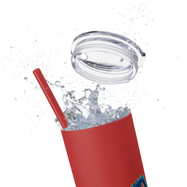 " Carolina Blue Sea Life Series”™ Skinny Tumbler with Straw, 20oz, Blue Crab Tumbler, Cup, Crab Travel Mug, Blue Crab Travel Mug, 20oz Tumbler, Crab Travel Mug, Crab Tumbler, Crab Travel Cup, Spillproof Cup, Spill Proof Travel Mug, Crab Spill Proof Cup - Image 108