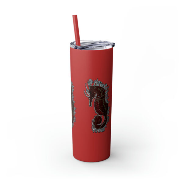 'Electric Seahorse Sea Life Series”™ Skinny Tumbler with Straw, 20oz, Seahorse Tumbler, Seahorse Cup, Seahorse Travel Mug, 20oz Travel Mug, Seahorse Tumbler, Seahorse Travel Mug, 20oz Tumbler, Seahorse Travel Cup, Spillproof Cup, Spill Proof Travel Mug, Seahorse Spill Proof Cup - Image 104