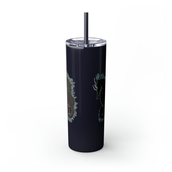 'Electric Seahorse Sea Life Series”™ Skinny Tumbler with Straw, 20oz, Seahorse Tumbler, Seahorse Cup, Seahorse Travel Mug, 20oz Travel Mug, Seahorse Tumbler, Seahorse Travel Mug, 20oz Tumbler, Seahorse Travel Cup, Spillproof Cup, Spill Proof Travel Mug, Seahorse Spill Proof Cup - Image 4