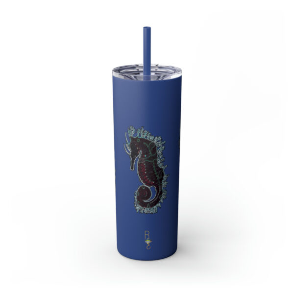 'Electric Seahorse Sea Life Series”™ Skinny Tumbler with Straw, 20oz, Seahorse Tumbler, Seahorse Cup, Seahorse Travel Mug, 20oz Travel Mug, Seahorse Tumbler, Seahorse Travel Mug, 20oz Tumbler, Seahorse Travel Cup, Spillproof Cup, Spill Proof Travel Mug, Seahorse Spill Proof Cup - Image 110