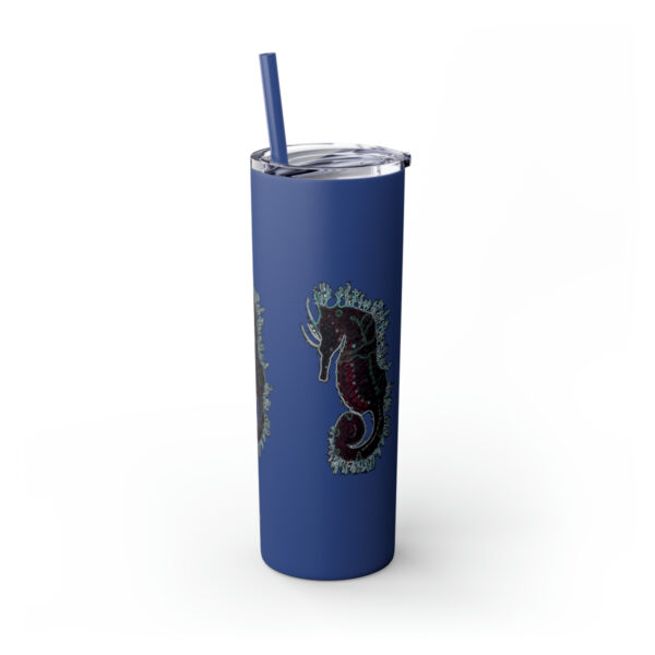 'Electric Seahorse Sea Life Series”™ Skinny Tumbler with Straw, 20oz, Seahorse Tumbler, Seahorse Cup, Seahorse Travel Mug, 20oz Travel Mug, Seahorse Tumbler, Seahorse Travel Mug, 20oz Tumbler, Seahorse Travel Cup, Spillproof Cup, Spill Proof Travel Mug, Seahorse Spill Proof Cup - Image 113