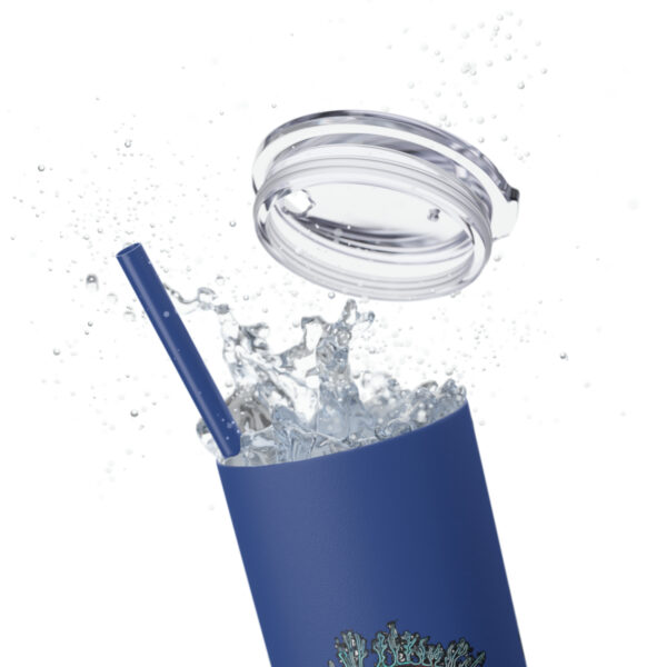 'Electric Seahorse Sea Life Series”™ Skinny Tumbler with Straw, 20oz, Seahorse Tumbler, Seahorse Cup, Seahorse Travel Mug, 20oz Travel Mug, Seahorse Tumbler, Seahorse Travel Mug, 20oz Tumbler, Seahorse Travel Cup, Spillproof Cup, Spill Proof Travel Mug, Seahorse Spill Proof Cup - Image 117