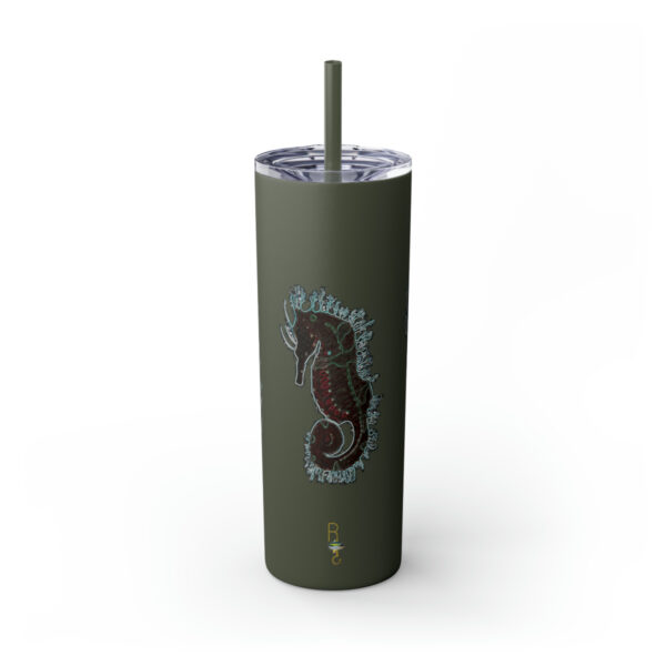 'Electric Seahorse Sea Life Series”™ Skinny Tumbler with Straw, 20oz, Seahorse Tumbler, Seahorse Cup, Seahorse Travel Mug, 20oz Travel Mug, Seahorse Tumbler, Seahorse Travel Mug, 20oz Tumbler, Seahorse Travel Cup, Spillproof Cup, Spill Proof Travel Mug, Seahorse Spill Proof Cup - Image 119