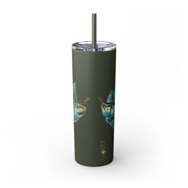 " Carolina Blue Sea Life Series”™ Skinny Tumbler with Straw, 20oz, Blue Crab Tumbler, Cup, Crab Travel Mug, Blue Crab Travel Mug, 20oz Tumbler, Crab Travel Mug, Crab Tumbler, Crab Travel Cup, Spillproof Cup, Spill Proof Travel Mug, Crab Spill Proof Cup - Image 121