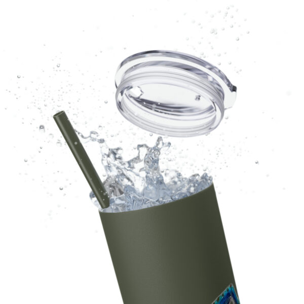 " Carolina Blue Sea Life Series”™ Skinny Tumbler with Straw, 20oz, Blue Crab Tumbler, Cup, Crab Travel Mug, Blue Crab Travel Mug, 20oz Tumbler, Crab Travel Mug, Crab Tumbler, Crab Travel Cup, Spillproof Cup, Spill Proof Travel Mug, Crab Spill Proof Cup - Image 126