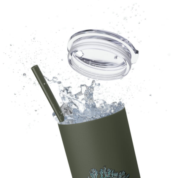 'Electric Seahorse Sea Life Series”™ Skinny Tumbler with Straw, 20oz, Seahorse Tumbler, Seahorse Cup, Seahorse Travel Mug, 20oz Travel Mug, Seahorse Tumbler, Seahorse Travel Mug, 20oz Tumbler, Seahorse Travel Cup, Spillproof Cup, Spill Proof Travel Mug, Seahorse Spill Proof Cup - Image 126