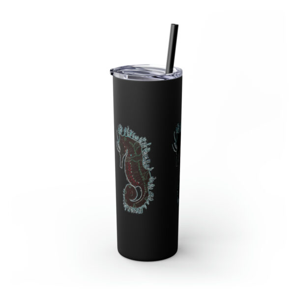 'Electric Seahorse Sea Life Series”™ Skinny Tumbler with Straw, 20oz, Seahorse Tumbler, Seahorse Cup, Seahorse Travel Mug, 20oz Travel Mug, Seahorse Tumbler, Seahorse Travel Mug, 20oz Tumbler, Seahorse Travel Cup, Spillproof Cup, Spill Proof Travel Mug, Seahorse Spill Proof Cup - Image 138