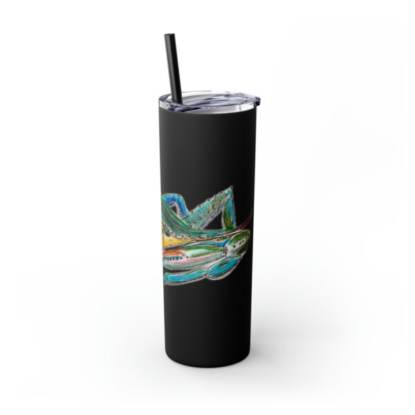 " Carolina Blue Sea Life Series”™ Skinny Tumbler with Straw, 20oz, Blue Crab Tumbler, Cup, Crab Travel Mug, Blue Crab Travel Mug, 20oz Tumbler, Crab Travel Mug, Crab Tumbler, Crab Travel Cup, Spillproof Cup, Spill Proof Travel Mug, Crab Spill Proof Cup - Image 140