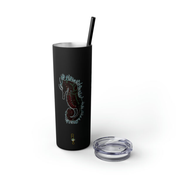 'Electric Seahorse Sea Life Series”™ Skinny Tumbler with Straw, 20oz, Seahorse Tumbler, Seahorse Cup, Seahorse Travel Mug, 20oz Travel Mug, Seahorse Tumbler, Seahorse Travel Mug, 20oz Tumbler, Seahorse Travel Cup, Spillproof Cup, Spill Proof Travel Mug, Seahorse Spill Proof Cup - Image 142