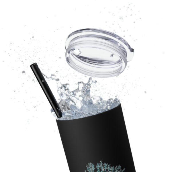 'Electric Seahorse Sea Life Series”™ Skinny Tumbler with Straw, 20oz, Seahorse Tumbler, Seahorse Cup, Seahorse Travel Mug, 20oz Travel Mug, Seahorse Tumbler, Seahorse Travel Mug, 20oz Tumbler, Seahorse Travel Cup, Spillproof Cup, Spill Proof Travel Mug, Seahorse Spill Proof Cup - Image 144