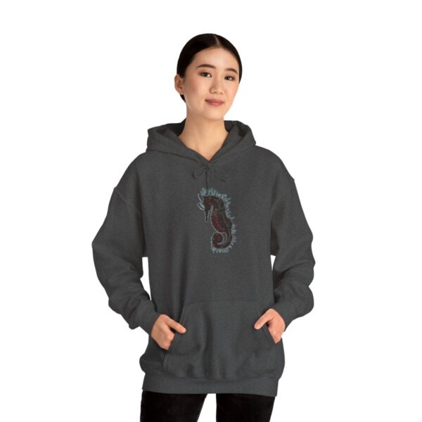 "Electric Seahorse Sea Life Series"™; R G Concepts Unisex Heavy Blend™ Hooded Sweatshirt, Seahorse Hooded Sweatshirt, Beach Sweatshirt, Women's Sweatshirt, Grandmother's sweatshirt, Mother's gift, Grandmother's gift, Fish Sweatshirt, Fishing Sweatshirt, Men's Hoodie Sweatshirt, Men's Saltwater Hooded Sweatshirt, Guy's Hooded Sweatshirt, Guy's Seahorse Hooded Sweatshirt, Ocean Hoodie Sweatshirt, Ladies sweatshirt, colorful sweatshirt, Seahorse, Fishing Girl Hoodie, Seahorse Cowgirl - Image 72