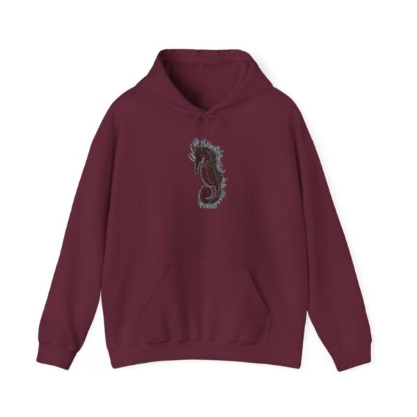 "Electric Seahorse Sea Life Series"™; R G Concepts Unisex Heavy Blend™ Hooded Sweatshirt, Seahorse Hooded Sweatshirt, Beach Sweatshirt, Women's Sweatshirt, Grandmother's sweatshirt, Mother's gift, Grandmother's gift, Fish Sweatshirt, Fishing Sweatshirt, Men's Hoodie Sweatshirt, Men's Saltwater Hooded Sweatshirt, Guy's Hooded Sweatshirt, Guy's Seahorse Hooded Sweatshirt, Ocean Hoodie Sweatshirt, Ladies sweatshirt, colorful sweatshirt, Seahorse, Fishing Girl Hoodie, Seahorse Cowgirl - Image 54