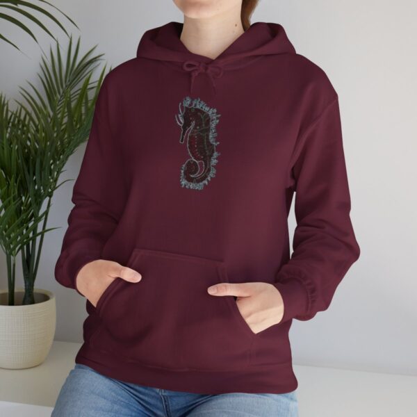 "Electric Seahorse Sea Life Series"™; R G Concepts Unisex Heavy Blend™ Hooded Sweatshirt, Seahorse Hooded Sweatshirt, Beach Sweatshirt, Women's Sweatshirt, Grandmother's sweatshirt, Mother's gift, Grandmother's gift, Fish Sweatshirt, Fishing Sweatshirt, Men's Hoodie Sweatshirt, Men's Saltwater Hooded Sweatshirt, Guy's Hooded Sweatshirt, Guy's Seahorse Hooded Sweatshirt, Ocean Hoodie Sweatshirt, Ladies sweatshirt, colorful sweatshirt, Seahorse, Fishing Girl Hoodie, Seahorse Cowgirl - Image 65