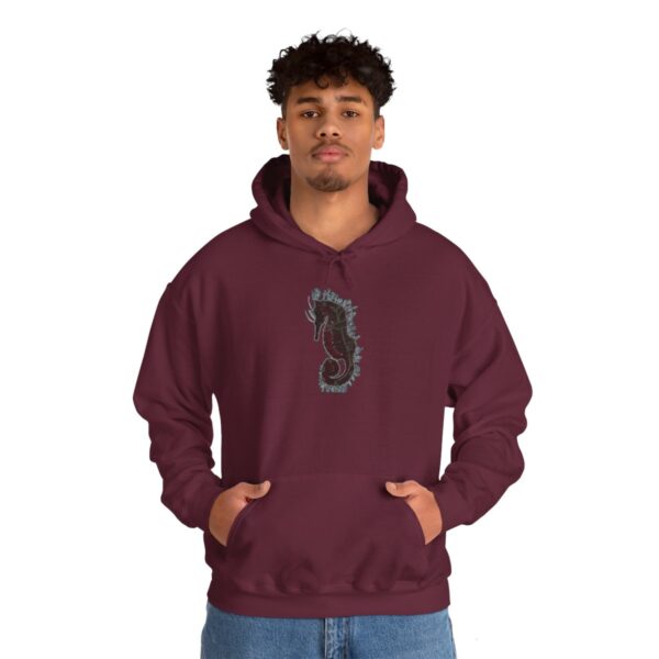 "Electric Seahorse Sea Life Series"™; R G Concepts Unisex Heavy Blend™ Hooded Sweatshirt, Seahorse Hooded Sweatshirt, Beach Sweatshirt, Women's Sweatshirt, Grandmother's sweatshirt, Mother's gift, Grandmother's gift, Fish Sweatshirt, Fishing Sweatshirt, Men's Hoodie Sweatshirt, Men's Saltwater Hooded Sweatshirt, Guy's Hooded Sweatshirt, Guy's Seahorse Hooded Sweatshirt, Ocean Hoodie Sweatshirt, Ladies sweatshirt, colorful sweatshirt, Seahorse, Fishing Girl Hoodie, Seahorse Cowgirl - Image 60