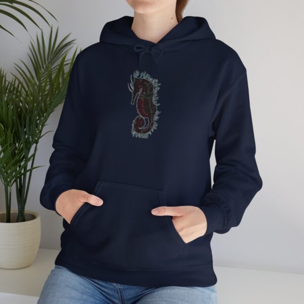 "Electric Seahorse Sea Life Series"™; R G Concepts Unisex Heavy Blend™ Hooded Sweatshirt, Seahorse Hooded Sweatshirt, Beach Sweatshirt, Women's Sweatshirt, Grandmother's sweatshirt, Mother's gift, Grandmother's gift, Fish Sweatshirt, Fishing Sweatshirt, Men's Hoodie Sweatshirt, Men's Saltwater Hooded Sweatshirt, Guy's Hooded Sweatshirt, Guy's Seahorse Hooded Sweatshirt, Ocean Hoodie Sweatshirt, Ladies sweatshirt, colorful sweatshirt, Seahorse, Fishing Girl Hoodie, Seahorse Cowgirl - Image 117