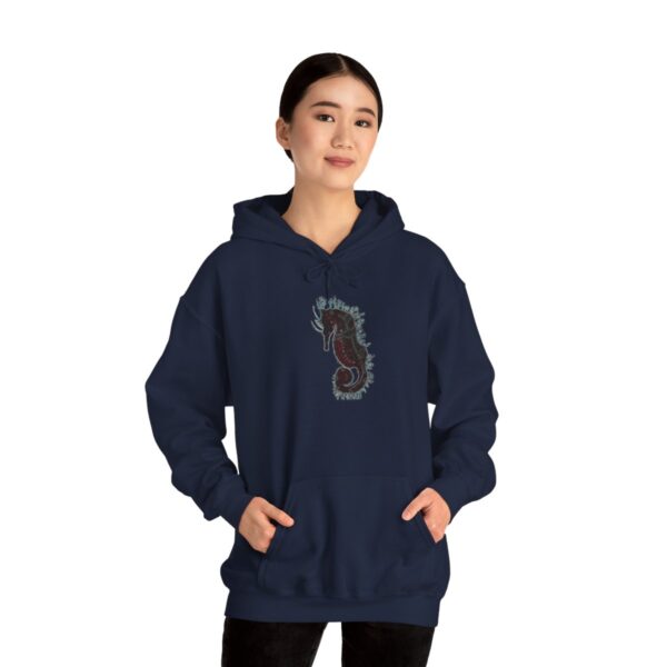 "Electric Seahorse Sea Life Series"™; R G Concepts Unisex Heavy Blend™ Hooded Sweatshirt, Seahorse Hooded Sweatshirt, Beach Sweatshirt, Women's Sweatshirt, Grandmother's sweatshirt, Mother's gift, Grandmother's gift, Fish Sweatshirt, Fishing Sweatshirt, Men's Hoodie Sweatshirt, Men's Saltwater Hooded Sweatshirt, Guy's Hooded Sweatshirt, Guy's Seahorse Hooded Sweatshirt, Ocean Hoodie Sweatshirt, Ladies sweatshirt, colorful sweatshirt, Seahorse, Fishing Girl Hoodie, Seahorse Cowgirl - Image 111