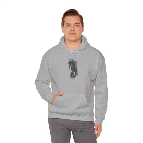 "Electric Seahorse Sea Life Series"™; R G Concepts Unisex Heavy Blend™ Hooded Sweatshirt, Seahorse Hooded Sweatshirt, Beach Sweatshirt, Women's Sweatshirt, Grandmother's sweatshirt, Mother's gift, Grandmother's gift, Fish Sweatshirt, Fishing Sweatshirt, Men's Hoodie Sweatshirt, Men's Saltwater Hooded Sweatshirt, Guy's Hooded Sweatshirt, Guy's Seahorse Hooded Sweatshirt, Ocean Hoodie Sweatshirt, Ladies sweatshirt, colorful sweatshirt, Seahorse, Fishing Girl Hoodie, Seahorse Cowgirl - Image 48