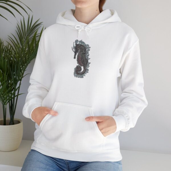 "Electric Seahorse Sea Life Series"™; R G Concepts Unisex Heavy Blend™ Hooded Sweatshirt, Seahorse Hooded Sweatshirt, Beach Sweatshirt, Women's Sweatshirt, Grandmother's sweatshirt, Mother's gift, Grandmother's gift, Fish Sweatshirt, Fishing Sweatshirt, Men's Hoodie Sweatshirt, Men's Saltwater Hooded Sweatshirt, Guy's Hooded Sweatshirt, Guy's Seahorse Hooded Sweatshirt, Ocean Hoodie Sweatshirt, Ladies sweatshirt, colorful sweatshirt, Seahorse, Fishing Girl Hoodie, Seahorse Cowgirl - Image 26