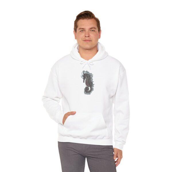 "Electric Seahorse Sea Life Series"™; R G Concepts Unisex Heavy Blend™ Hooded Sweatshirt, Seahorse Hooded Sweatshirt, Beach Sweatshirt, Women's Sweatshirt, Grandmother's sweatshirt, Mother's gift, Grandmother's gift, Fish Sweatshirt, Fishing Sweatshirt, Men's Hoodie Sweatshirt, Men's Saltwater Hooded Sweatshirt, Guy's Hooded Sweatshirt, Guy's Seahorse Hooded Sweatshirt, Ocean Hoodie Sweatshirt, Ladies sweatshirt, colorful sweatshirt, Seahorse, Fishing Girl Hoodie, Seahorse Cowgirl - Image 22