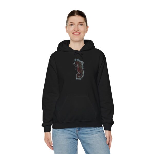 "Electric Seahorse Sea Life Series"™; R G Concepts Unisex Heavy Blend™ Hooded Sweatshirt, Seahorse Hooded Sweatshirt, Beach Sweatshirt, Women's Sweatshirt, Grandmother's sweatshirt, Mother's gift, Grandmother's gift, Fish Sweatshirt, Fishing Sweatshirt, Men's Hoodie Sweatshirt, Men's Saltwater Hooded Sweatshirt, Guy's Hooded Sweatshirt, Guy's Seahorse Hooded Sweatshirt, Ocean Hoodie Sweatshirt, Ladies sweatshirt, colorful sweatshirt, Seahorse, Fishing Girl Hoodie, Seahorse Cowgirl - Image 27