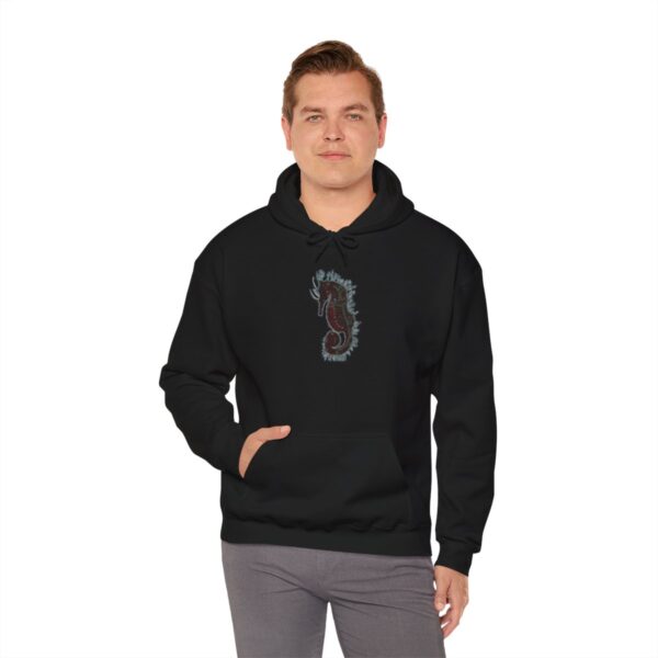 "Electric Seahorse Sea Life Series"™; R G Concepts Unisex Heavy Blend™ Hooded Sweatshirt, Seahorse Hooded Sweatshirt, Beach Sweatshirt, Women's Sweatshirt, Grandmother's sweatshirt, Mother's gift, Grandmother's gift, Fish Sweatshirt, Fishing Sweatshirt, Men's Hoodie Sweatshirt, Men's Saltwater Hooded Sweatshirt, Guy's Hooded Sweatshirt, Guy's Seahorse Hooded Sweatshirt, Ocean Hoodie Sweatshirt, Ladies sweatshirt, colorful sweatshirt, Seahorse, Fishing Girl Hoodie, Seahorse Cowgirl - Image 35