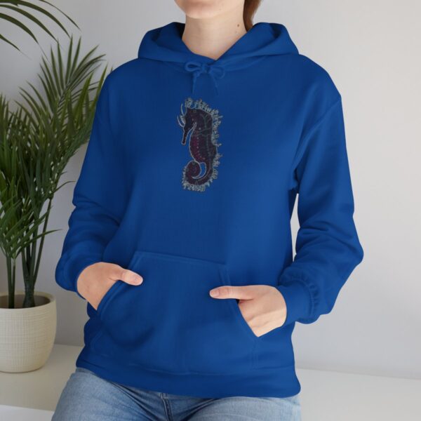 "Electric Seahorse Sea Life Series"™; R G Concepts Unisex Heavy Blend™ Hooded Sweatshirt, Seahorse Hooded Sweatshirt, Beach Sweatshirt, Women's Sweatshirt, Grandmother's sweatshirt, Mother's gift, Grandmother's gift, Fish Sweatshirt, Fishing Sweatshirt, Men's Hoodie Sweatshirt, Men's Saltwater Hooded Sweatshirt, Guy's Hooded Sweatshirt, Guy's Seahorse Hooded Sweatshirt, Ocean Hoodie Sweatshirt, Ladies sweatshirt, colorful sweatshirt, Seahorse, Fishing Girl Hoodie, Seahorse Cowgirl - Image 104