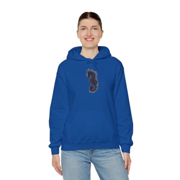 "Electric Seahorse Sea Life Series"™; R G Concepts Unisex Heavy Blend™ Hooded Sweatshirt, Seahorse Hooded Sweatshirt, Beach Sweatshirt, Women's Sweatshirt, Grandmother's sweatshirt, Mother's gift, Grandmother's gift, Fish Sweatshirt, Fishing Sweatshirt, Men's Hoodie Sweatshirt, Men's Saltwater Hooded Sweatshirt, Guy's Hooded Sweatshirt, Guy's Seahorse Hooded Sweatshirt, Ocean Hoodie Sweatshirt, Ladies sweatshirt, colorful sweatshirt, Seahorse, Fishing Girl Hoodie, Seahorse Cowgirl - Image 92