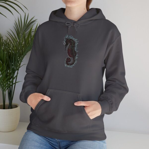 "Electric Seahorse Sea Life Series"™; R G Concepts Unisex Heavy Blend™ Hooded Sweatshirt, Seahorse Hooded Sweatshirt, Beach Sweatshirt, Women's Sweatshirt, Grandmother's sweatshirt, Mother's gift, Grandmother's gift, Fish Sweatshirt, Fishing Sweatshirt, Men's Hoodie Sweatshirt, Men's Saltwater Hooded Sweatshirt, Guy's Hooded Sweatshirt, Guy's Seahorse Hooded Sweatshirt, Ocean Hoodie Sweatshirt, Ladies sweatshirt, colorful sweatshirt, Seahorse, Fishing Girl Hoodie, Seahorse Cowgirl - Image 91